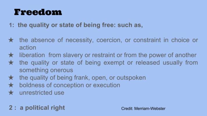 Freedom